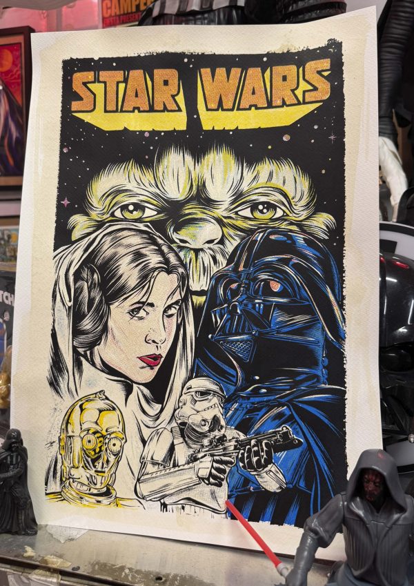 Star Wars Retro Poster